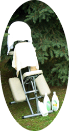 Massage Stuhl, mobile Massage, Relax Zeit